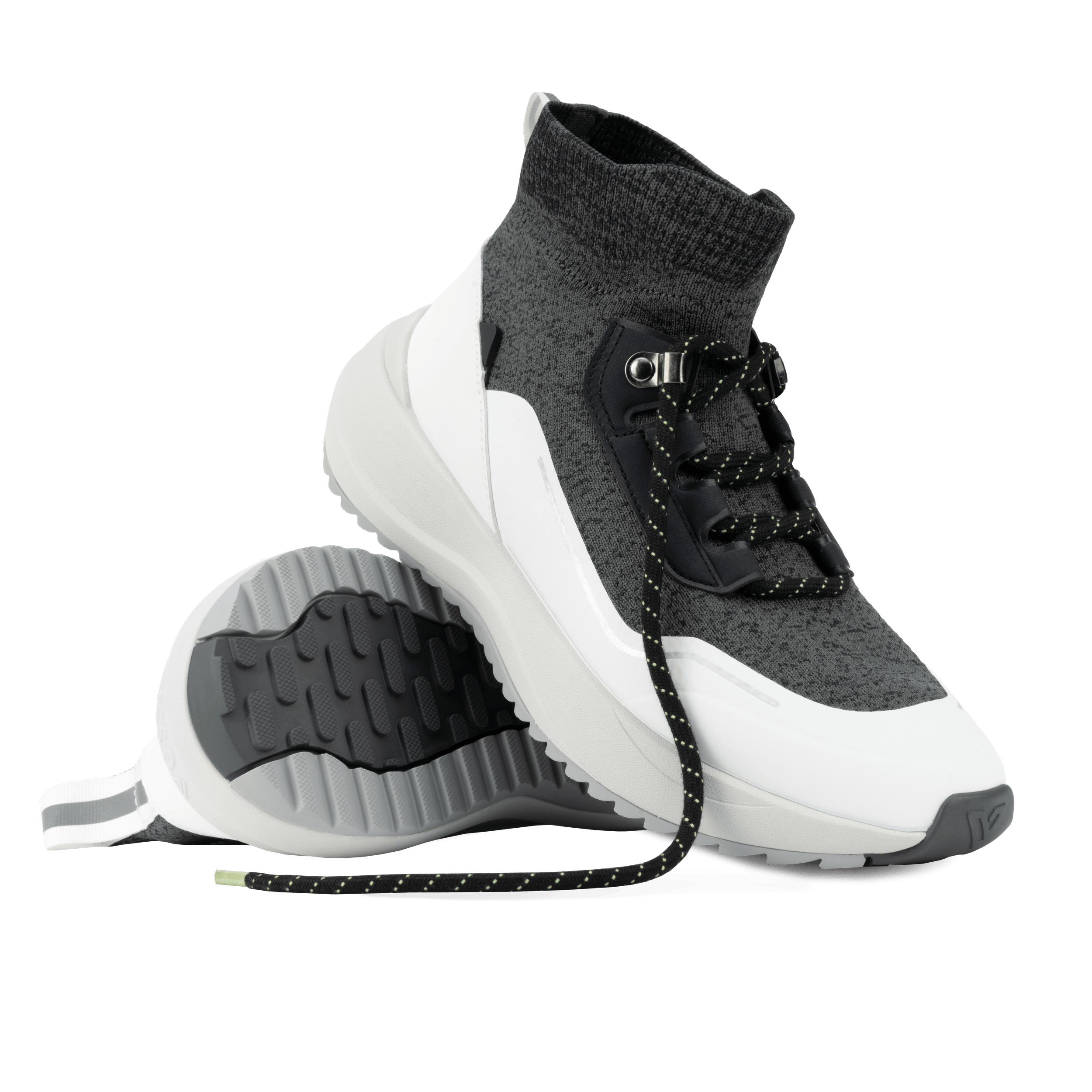 Women's Stormburst High Top - Dark Grey/White - Image 7